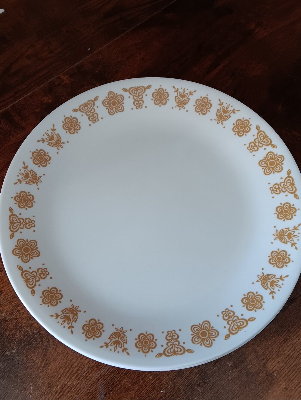 Vintage Corelle Butterfly Gold Dinner Plates 10.25” (Set of 6) 1970 1st Gen